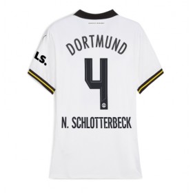 Borussia Dortmund Nico Schlotterbeck #4 Tredje skjorte til dame 2024-25 Kortermet